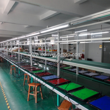 Led Light Production Assembly Line Belt Conveyor Equipment